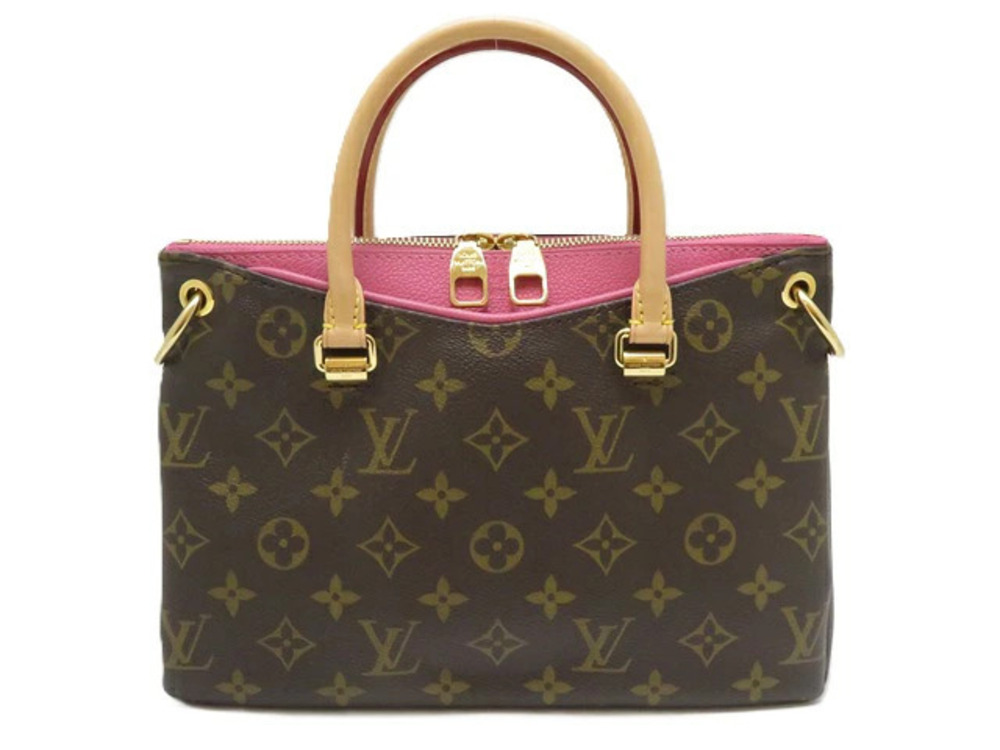 LOUIS VUITTON Pallas Monogram Rose Pink Rich
